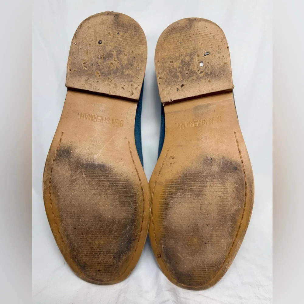 BEN SHERMAN Suede Derby Shoes